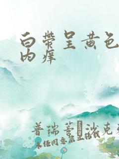 白带呈黄色阴道内痒