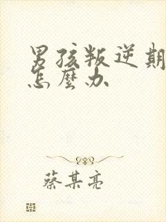 男孩叛逆期厌学怎么办