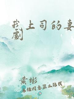 我上司的妻子日剧