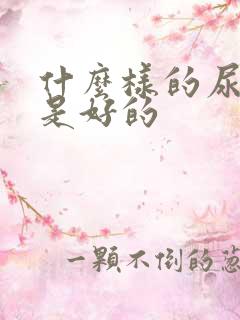 什么样的尿不湿是好的