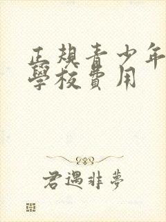 正规青少年叛逆学校费用