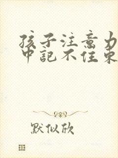 孩子注意力不集中记不住东西什么原因