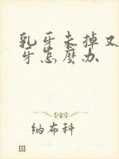 乳牙未掉又长新牙怎么办