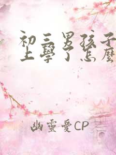 初三男孩子不想上学了怎么办