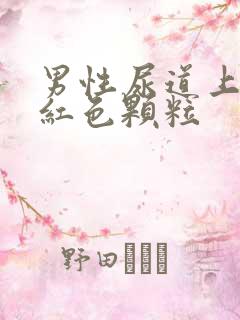 男性尿道上面有红色颗粒