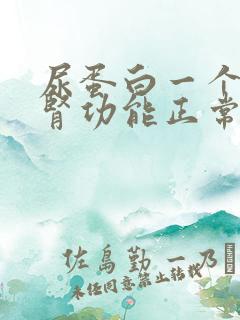 尿蛋白一个加号肾功能正常怎么回事