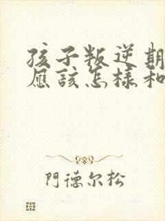 孩子叛逆期父母应该怎样和孩子交流