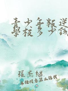 青少年叛逆封闭学校多少钱