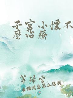 子宫小怀不上怎么治疗