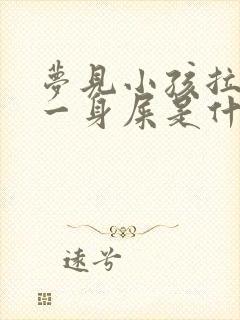 梦见小孩拉自己一身屎是什么预兆