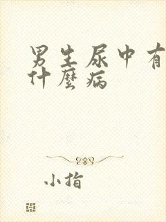 男生尿中有血是什么病