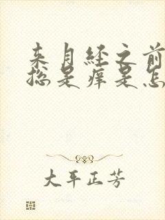 来月经之前外阴总是痒是怎么回事