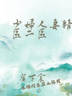少妇人妻精品一区二区