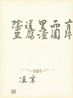 阴道里面有白色豆腐渣图片