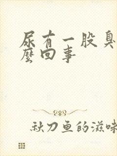 尿有一股臭味怎么回事