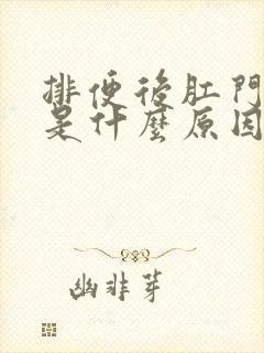 排便后肛门瘙痒是什么原因引起的,怎么治疗