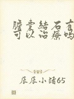 胆囊结石有药物可以治疗吗