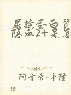 尿检蛋白质2+隐血2+是怎么回事