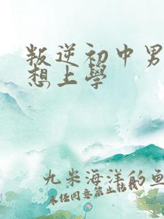 叛逆初中男孩不想上学