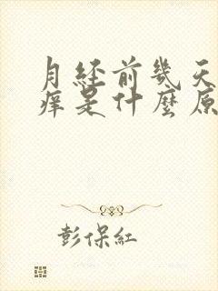 月经前几天阴道痒是什么原因