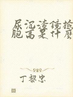 尿沉渣镜检白细胞高是什么原因