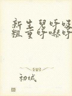 新生儿呼吸声音粗重呼哧呼哧的