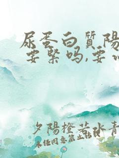 尿蛋白质阳性1 要紧吗,要治疗吗