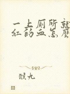 一上厕所就拉鲜红的血怎么办