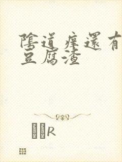 阴道痒还有白色豆腐渣