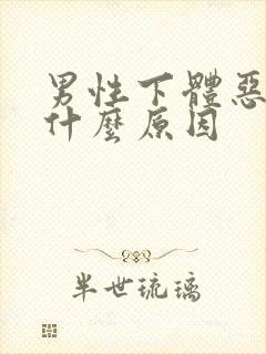 男性下体恶臭是什么原因