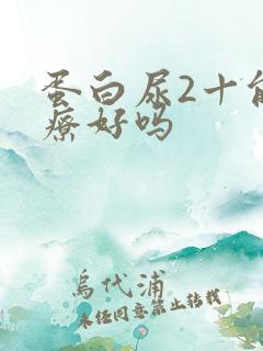 蛋白尿2十能治疗好吗