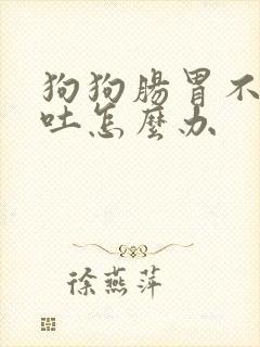 狗狗肠胃不适呕吐怎么办