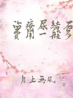 治疗尿结石手术费用一般多少