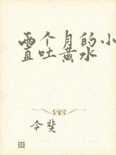 两个月的小猫一直吐黄水