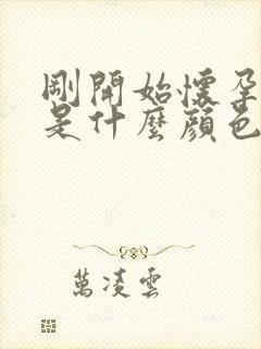 刚开始怀孕尿液是什么颜色