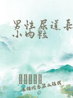 男性尿道长很多小肉粒