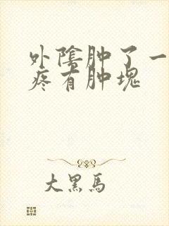 外阴肿了一边很疼有肿块