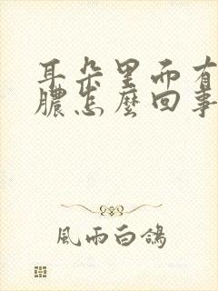 耳朵里面有血有脓怎么回事