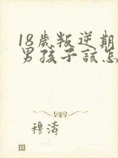 18岁叛逆期的男孩子该怎样去沟通教育