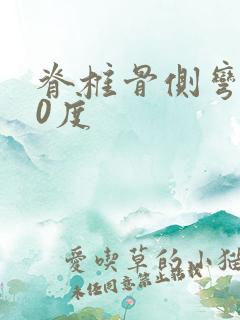 脊椎骨侧弯曲10度