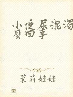 小便尿混浊是怎么回事