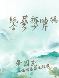 纸尿裤nb码适合多少斤