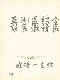 亚洲区综合区小说区激情区