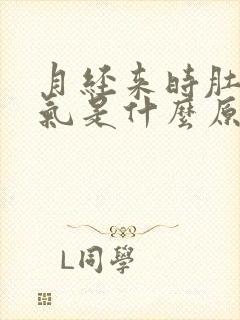 月经来时肚子胀气是什么原因