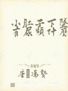 小肚子下坠胀痛有尿频什么原因