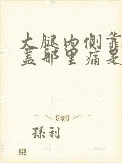 大腿内侧靠近膝盖那里痛是为啥