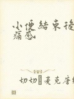 小便结束后有刺痛感