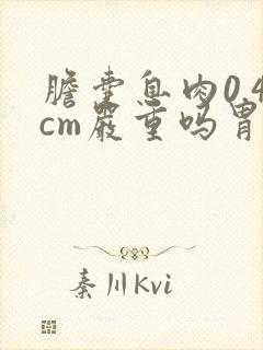 胆囊息肉0.4cm严重吗胃不舒服