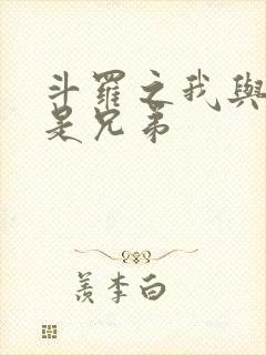 斗罗之我与唐三是兄弟