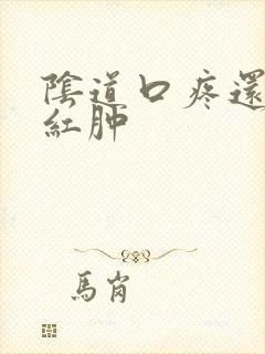 阴道口疼还有点红肿